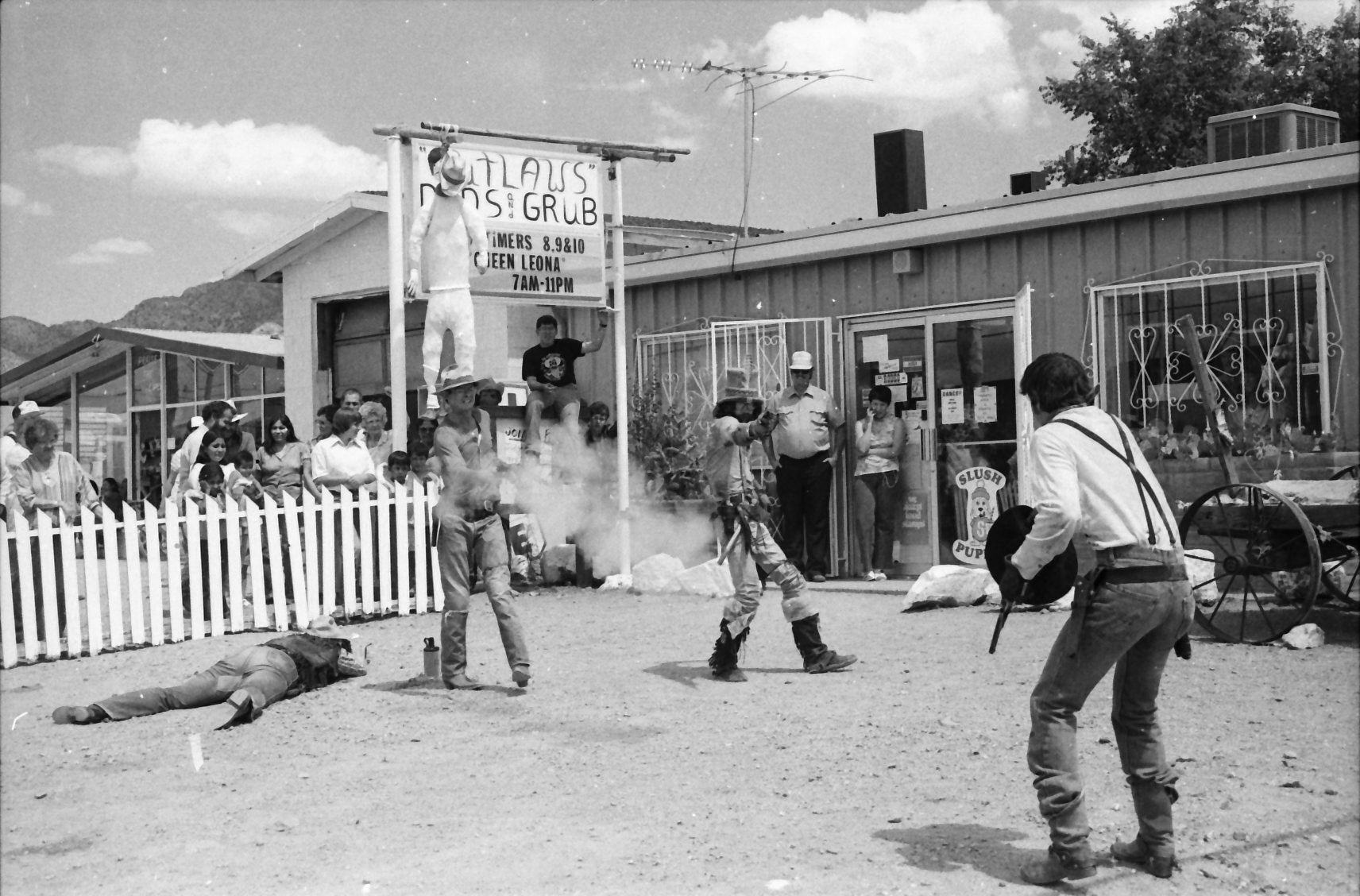 gunfight-catron-county-fair-8-87 Gunfight at an old west celebration